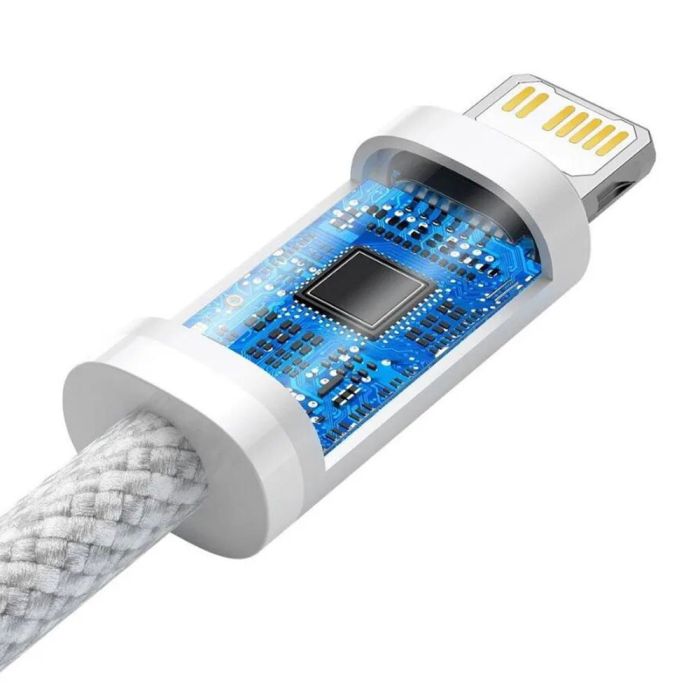 Кабель Baseus Dynamic Series Fast Charging Data Cable Type-C to iP 20W 1m White (CALD000002)