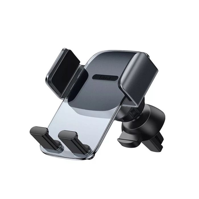 Автотримач для телефона Baseus Easy Control Clamp Car Mount Holder (Air Outlet Version)Black (SUYK000101)