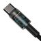 Кабель Baseus Tungsten Gold Fast Charging Data Cable Type-C to Type-C 100W 1m Black (CATWJ-01)