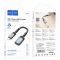 Кабель-перехідник HOCO UA24 Type-C male to USB female 3.0 converter Metal Gray (6942007608848)