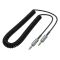 Аудiокабель HOCO UPA31 3.5mm male to 3.5mm male, TPU, 3m, Black (6942007631235)