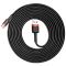 Кабель Baseus cafule Cable USB For Micro 2A 3m Red+Black (CAMKLF-H91)