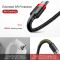 Кабель Baseus cafule Cable USB For Micro 2A 3m Red+Black (CAMKLF-H91)
