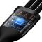 Кабель Baseus Flash Series Ⅱ Two-for-three Charging Cable U+C to M+L+C 100W 1.2m Black (CASS030101)