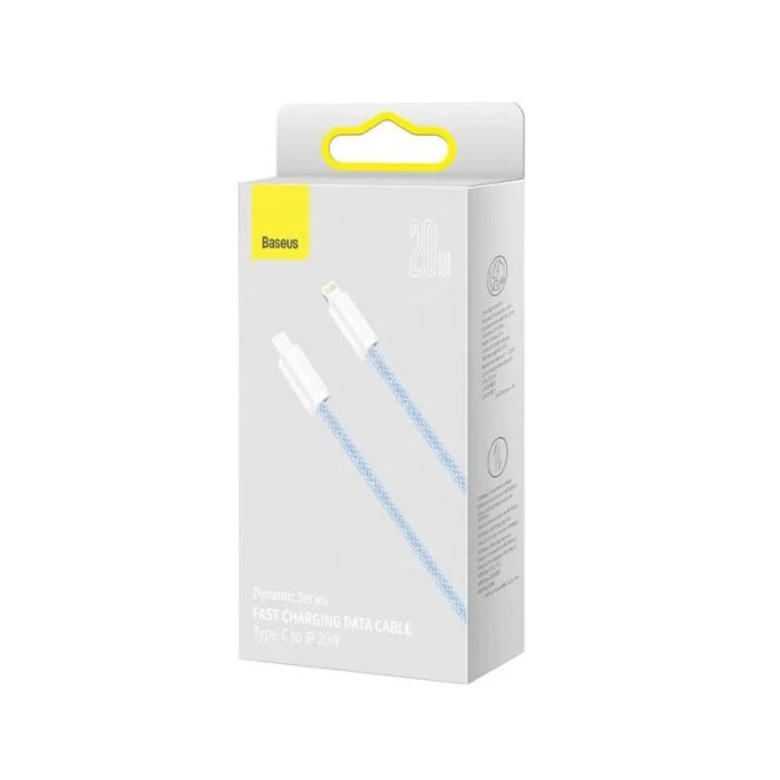 Кабель Baseus Dynamic Series Fast Charging Data Cable Type-C to iP 20W 1m Blue (CALD000003)