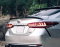 Спойлер на Toyota Camry 70 стиль М4 черный глянцевый ABS-пластик
