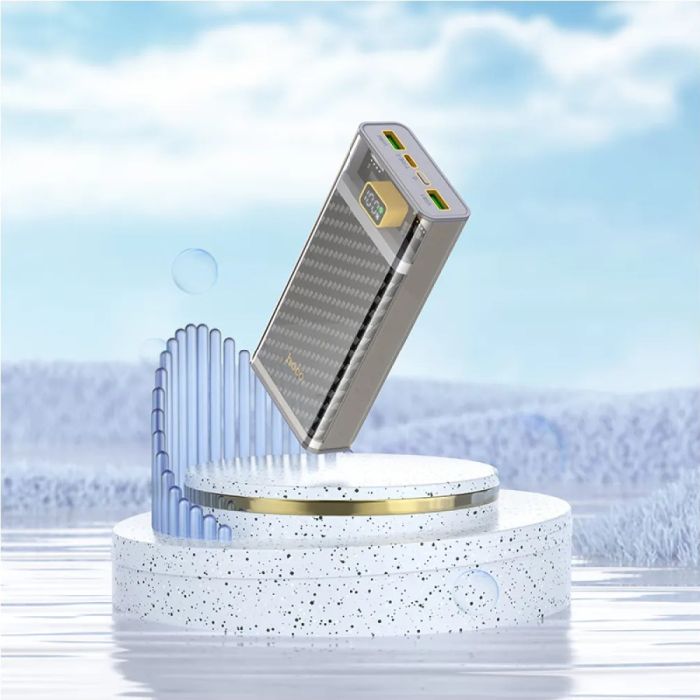 Зовнішній акумулятор HOCO J103A Discovery edition 22.5W fully compatible power bank(20000mAh) Gray (6931474788948)