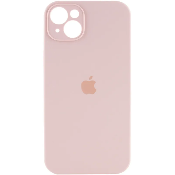 Чохол для смартфона Silicone Full Case AA Camera Protect for Apple iPhone 14 15,Pink Sand (FullAAi14-15)