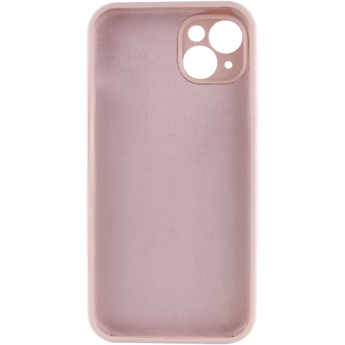 Чохол для смартфона Silicone Full Case AA Camera Protect for Apple iPhone 14 15,Pink Sand (FullAAi14-15)