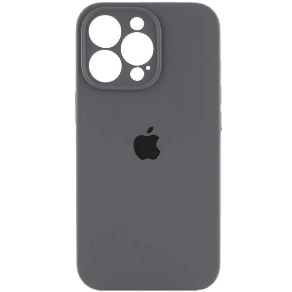 Чохол для смартфона Silicone Full Case AA Camera Protect for Apple iPhone 14 Pro Max 12,Dark Grey (FullAAi14PM-12)