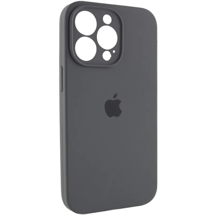Чохол для смартфона Silicone Full Case AA Camera Protect for Apple iPhone 14 Pro Max 12,Dark Grey (FullAAi14PM-12)