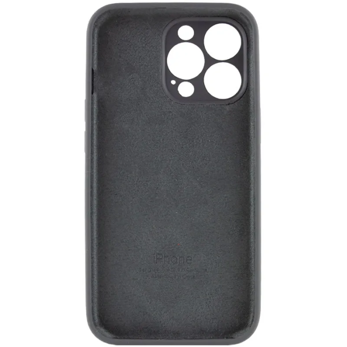 Чохол для смартфона Silicone Full Case AA Camera Protect for Apple iPhone 14 Pro Max 12,Dark Grey (FullAAi14PM-12)