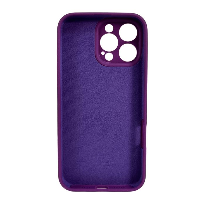 Чохол для смартфона Silicone Full Case AA Camera Protect for Apple iPhone 16 Pro 19,Purple (FullAAi16P-19)