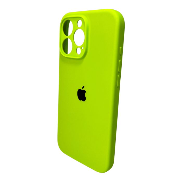 Чохол для смартфона Silicone Full Case AA Camera Protect for Apple iPhone 16 Pro 24,Shiny Green (FullAAi16P-24)