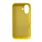 Чохол для смартфона Silicone Full Case AA Open Cam for Apple iPhone 16 56,Sunny Yellow (FullOpeAAi16-56)