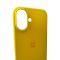 Чохол для смартфона Silicone Full Case AA Open Cam for Apple iPhone 16 56,Sunny Yellow (FullOpeAAi16-56)