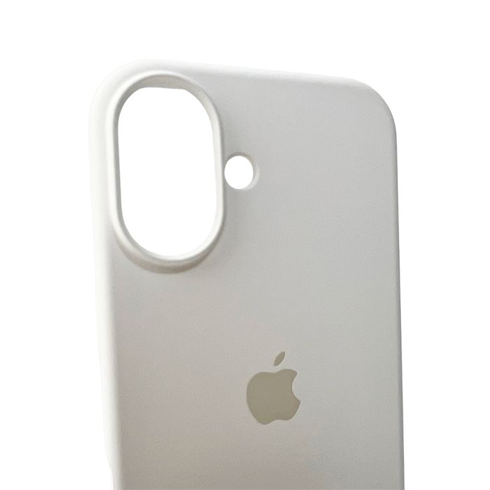 Чохол для смартфона Silicone Full Case AA Open Cam for Apple iPhone 16 8,White (FullOpeAAi16-8)