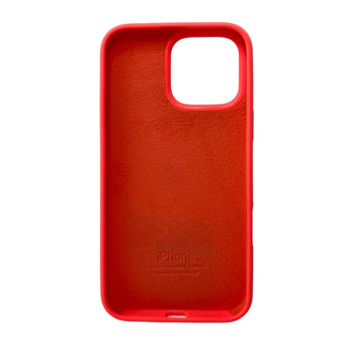 Чохол для смартфона Silicone Full Case AA Open Cam for Apple iPhone 16 Pro Max 18,Peach (FullOpeAAi16PM-18)
