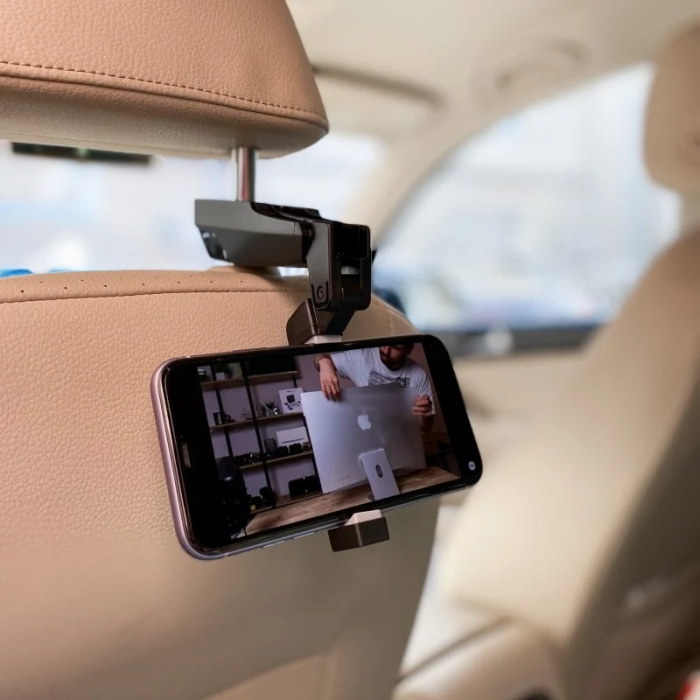 Автотримач для телефона Baseus Backseat Vehicle Phone Holder Hook Black (SUHZ-A01)