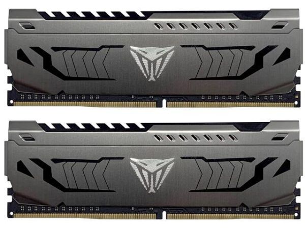 Оперативна пам'ять DDR4 Patriot Viper Steel 64GB (Kit of 2x32768) 3200MHz CL16 DIMM (PVS464G320C6K)