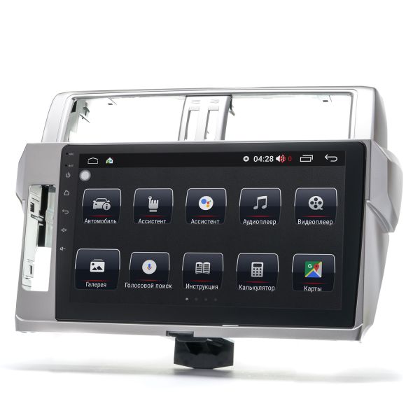 Штатна магнітола Prime-X 22-475/10B, 4+32, 4G. TOYOTA Land Cruiser Prado (150) 2013-2017