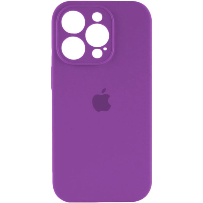 Чохол для смартфона Silicone Full Case AA Camera Protect for Apple iPhone 15 Pro 19,Purple (FullAAi15P-19)