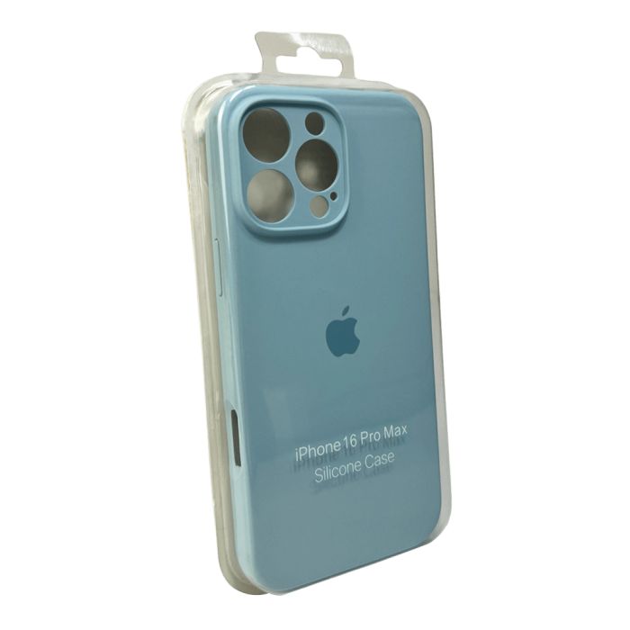 Чохол для смартфона Silicone Full Case AA Camera Protect for Apple iPhone 16 Pro Max 27,Mist Blue (FullAAi16PM-27)