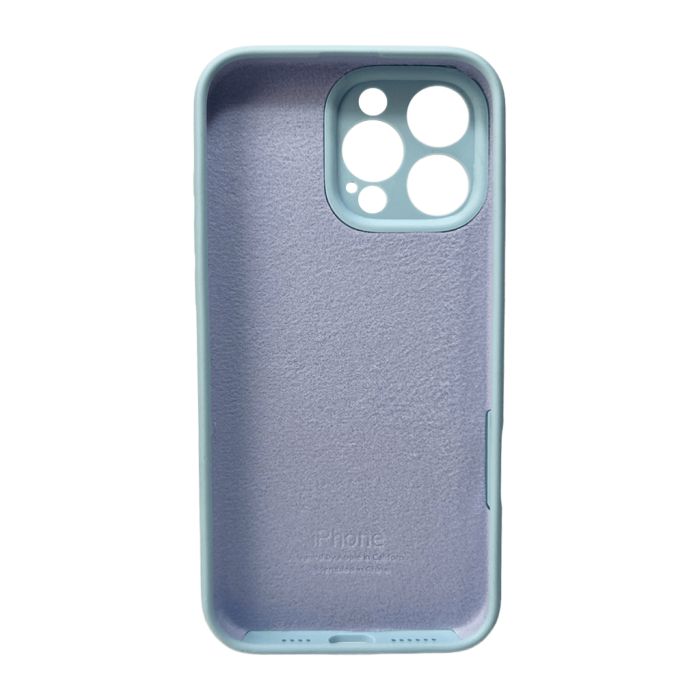 Чохол для смартфона Silicone Full Case AA Camera Protect for Apple iPhone 16 Pro Max 27,Mist Blue (FullAAi16PM-27)