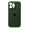 Чохол для смартфона Silicone Full Case AA Camera Protect for Apple iPhone 16 Pro Max 40,Atrovirens (FullAAi16PM-40)