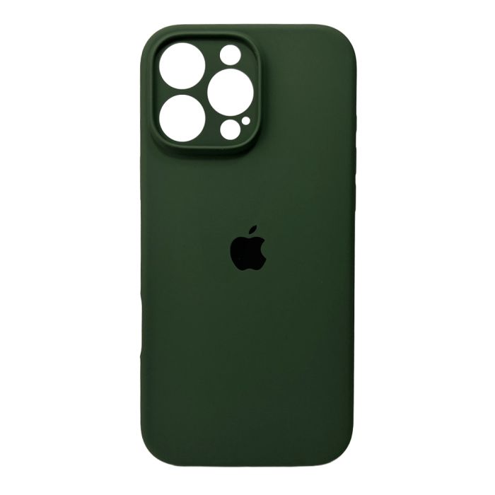 Чохол для смартфона Silicone Full Case AA Camera Protect for Apple iPhone 16 Pro Max 40,Atrovirens (FullAAi16PM-40)