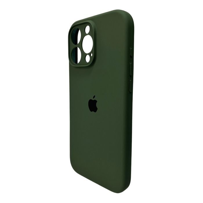 Чохол для смартфона Silicone Full Case AA Camera Protect for Apple iPhone 16 Pro Max 40,Atrovirens (FullAAi16PM-40)