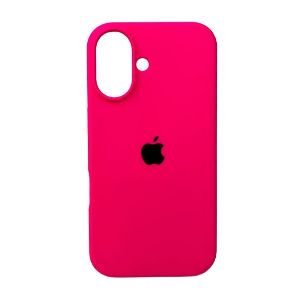 Чохол для смартфона Silicone Full Case AA Open Cam for Apple iPhone 16 23,Shiny Pink (FullOpenAAi16-23)
