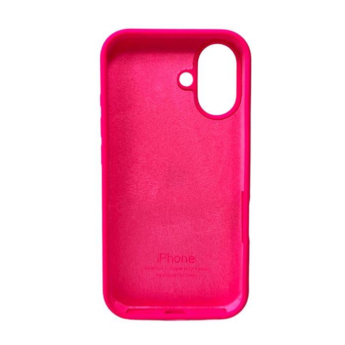 Чохол для смартфона Silicone Full Case AA Open Cam for Apple iPhone 16 23,Shiny Pink (FullOpenAAi16-23)