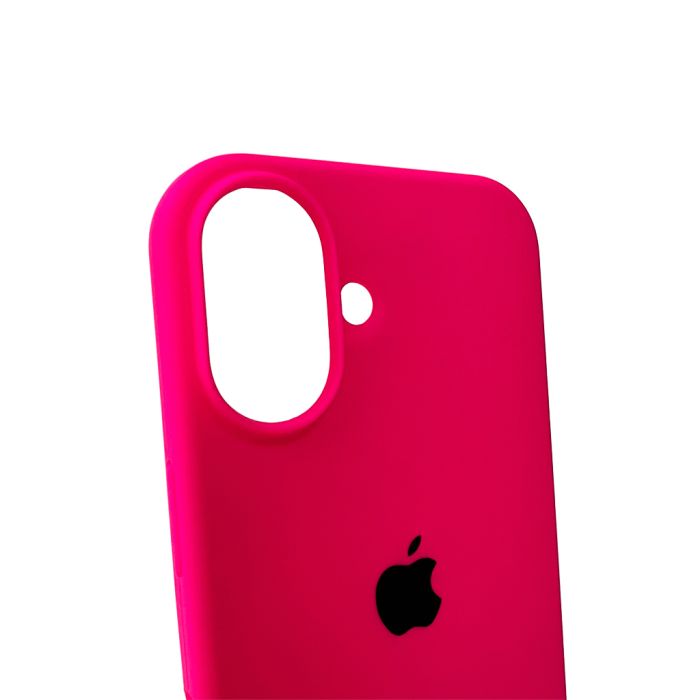 Чохол для смартфона Silicone Full Case AA Open Cam for Apple iPhone 16 23,Shiny Pink (FullOpenAAi16-23)