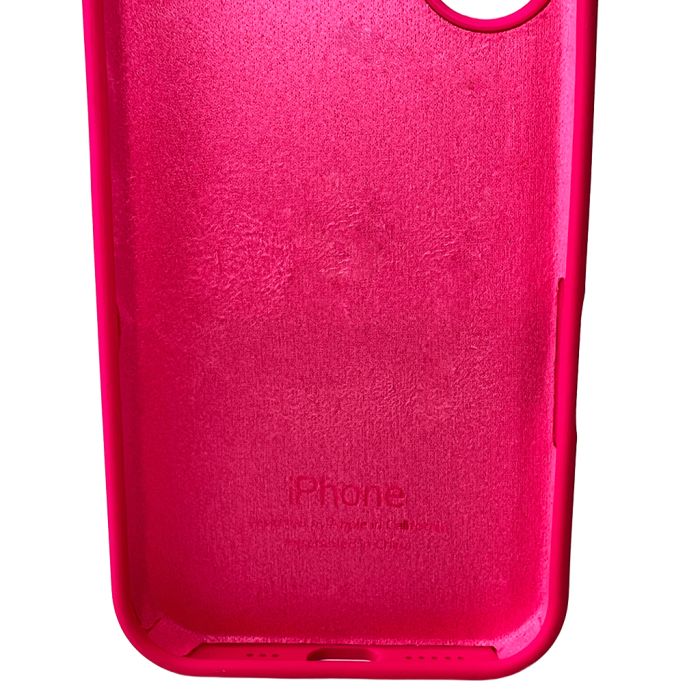 Чохол для смартфона Silicone Full Case AA Open Cam for Apple iPhone 16 23,Shiny Pink (FullOpenAAi16-23)