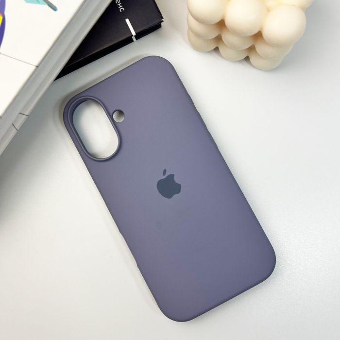 Чохол для смартфона Silicone Full Case AA Open Cam for Apple iPhone 16 28,Lavender Grey (FullOpeAAi16-28)