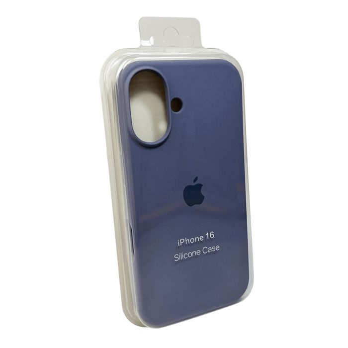 Чохол для смартфона Silicone Full Case AA Open Cam for Apple iPhone 16 28,Lavender Grey (FullOpeAAi16-28)