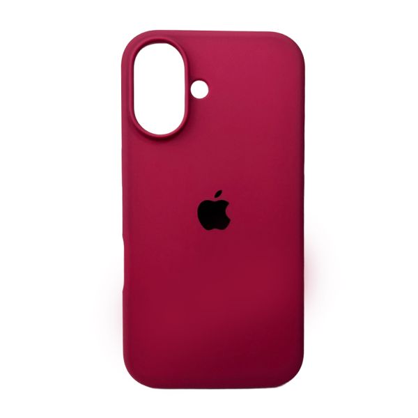 Чохол для смартфона Silicone Full Case AA Open Cam for Apple iPhone 16 47,Plum (FullOpeAAi16-47)