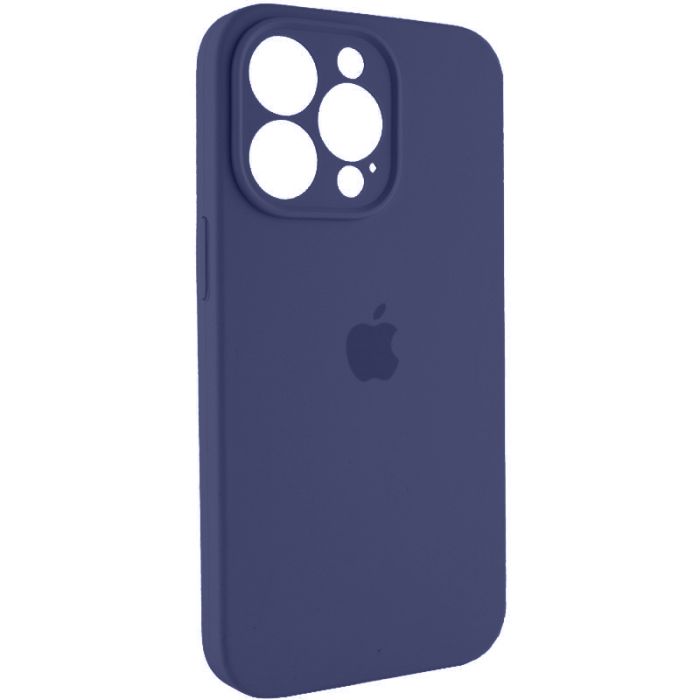 Чохол для смартфона Silicone Full Case AA Camera Protect for Apple iPhone 14 Pro Max 7,Dark Blue (FullAAi14PM-7)