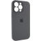 Чохол для смартфона Silicone Full Case AA Camera Protect for Apple iPhone 15 Pro 12,Dark Grey (FullAAi15P-12)