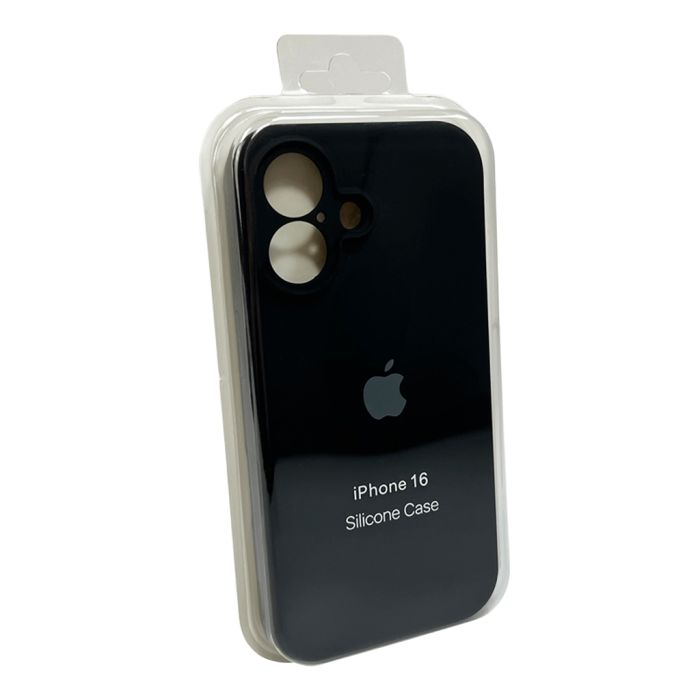 Чохол для смартфона Silicone Full Case AA Camera Protect for Apple iPhone 16 14,Black (FullAAi16-14)