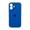 Чохол для смартфона Silicone Full Case AA Camera Protect for Apple iPhone 16 3,Royal Blue (FullAAi16-3)