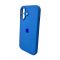 Чохол для смартфона Silicone Full Case AA Camera Protect for Apple iPhone 16 3,Royal Blue (FullAAi16-3)