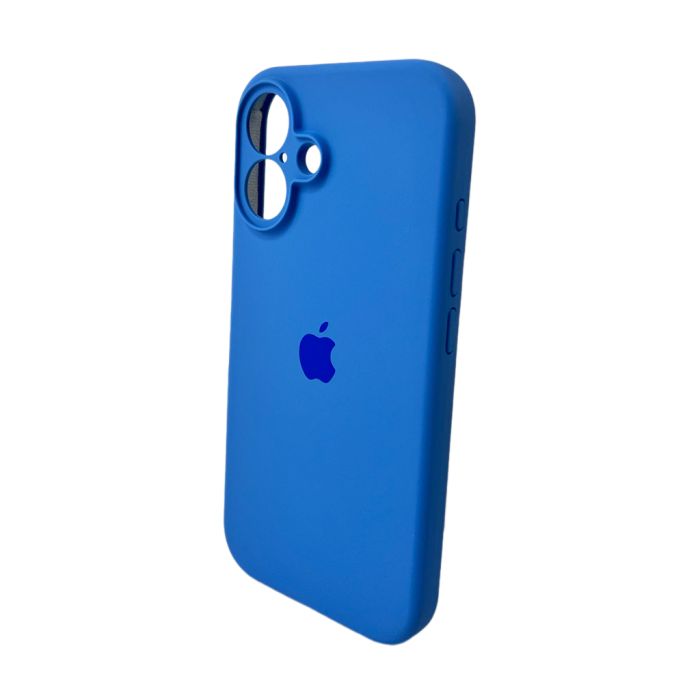 Чохол для смартфона Silicone Full Case AA Camera Protect for Apple iPhone 16 3,Royal Blue (FullAAi16-3)