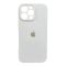 Чохол для смартфона Silicone Full Case AA Camera Protect for Apple iPhone 16 Pro 8,White (FullAAi16P-8)