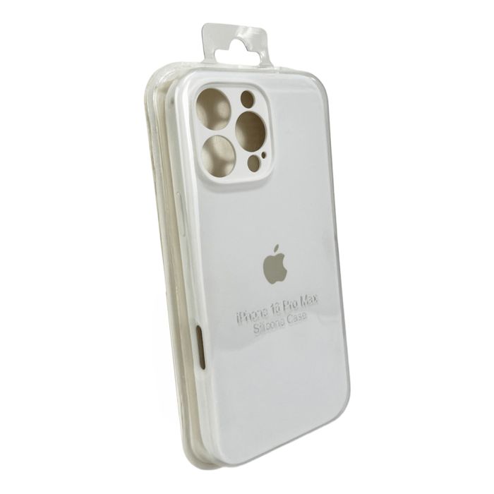 Чохол для смартфона Silicone Full Case AA Camera Protect for Apple iPhone 16 Pro 8,White (FullAAi16P-8)