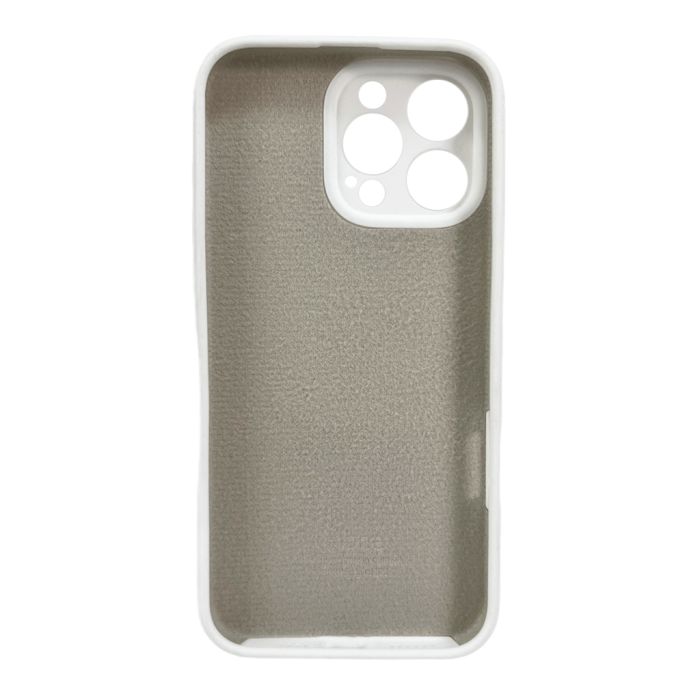Чохол для смартфона Silicone Full Case AA Camera Protect for Apple iPhone 16 Pro 8,White (FullAAi16P-8)