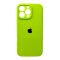 Чохол для смартфона Silicone Full Case AA Camera Protect for Apple iPhone 16 Pro Max 24,Shiny Green (FullAAi16PM-24)