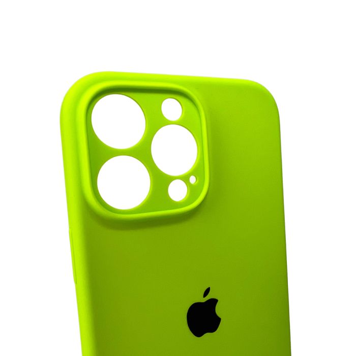 Чохол для смартфона Silicone Full Case AA Camera Protect for Apple iPhone 16 Pro Max 24,Shiny Green (FullAAi16PM-24)