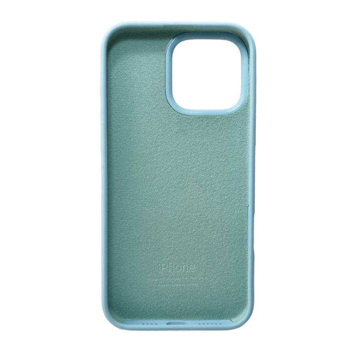 Чохол для смартфона Silicone Full Case AA Open Cam for Apple iPhone 16 Pro 27,Mist Blue (FullOpeAAi16P-27)